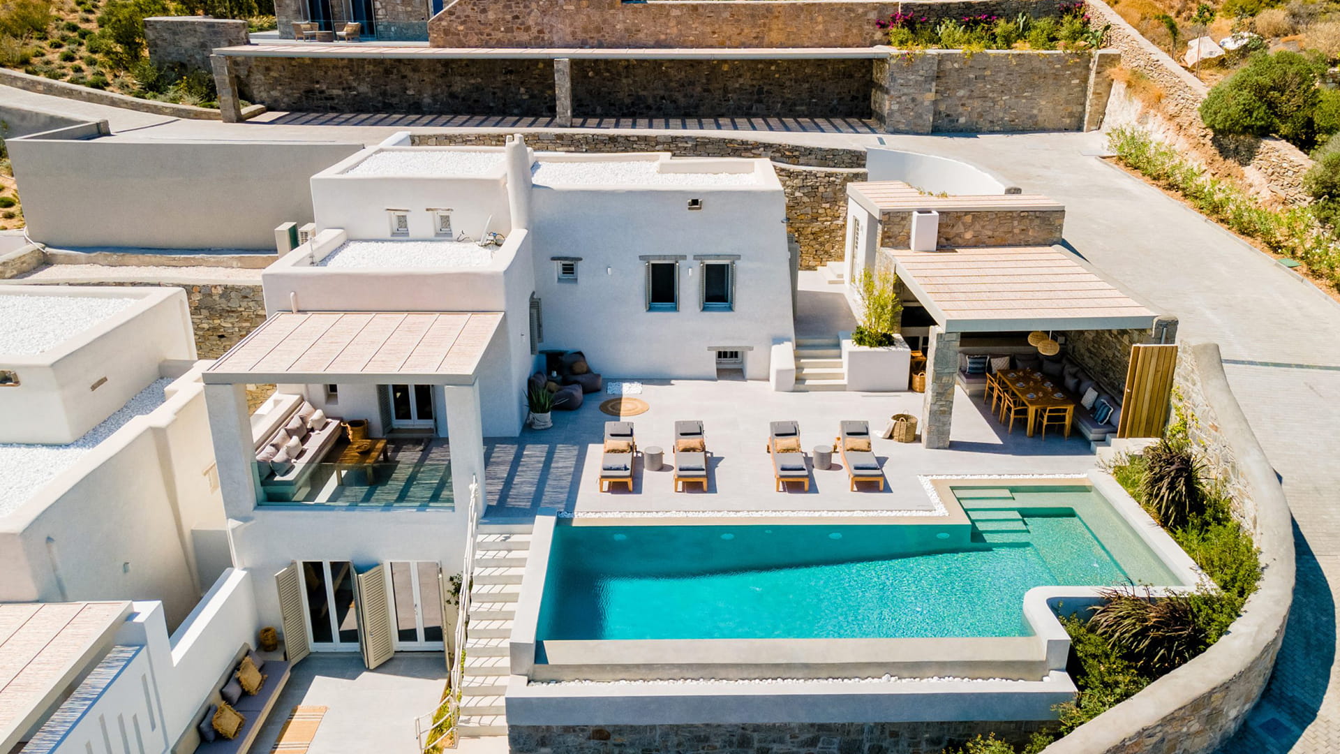 Une journée parfaite dans une villa grecque