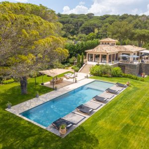 Villa Cobain, Presqu'île Saint-Tropez, Côte D'Azur, France