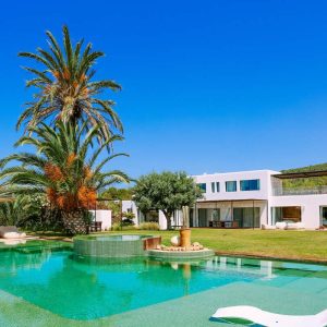 Villa Caleta, Ibiza, Îles Baléares, Espagne