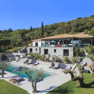 Villa Margarido, Presqu'Île Saint-Tropez, Côte d'Azur, France