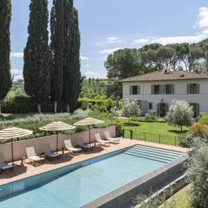 Villa Campagna, Montespertoli, Florence, Toscane, Italie