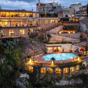Villa Castelluccio, Taormina, Sicile, Italie