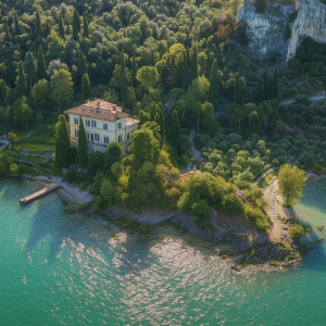 Villa Anticello, Garda, Lac de Garde, Italie