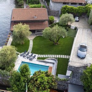 Villa Lucente, Brienno, Lac de Côme, Italie