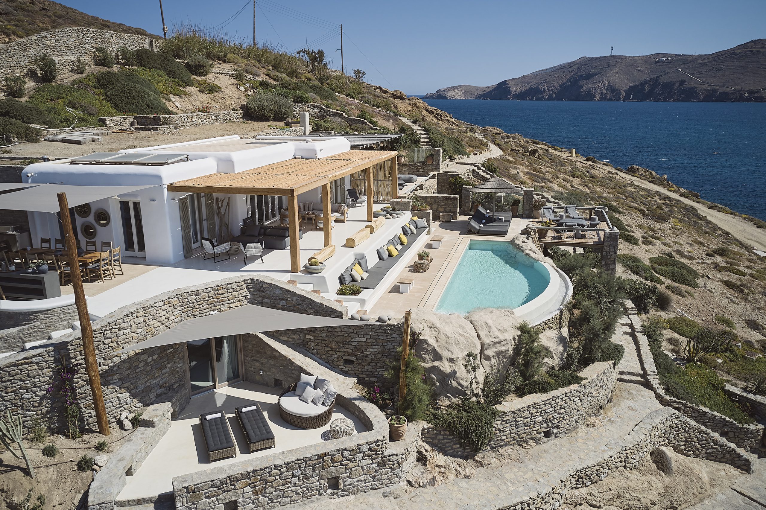 Villa Bonny, Ftelia, Mykonos, Grèce