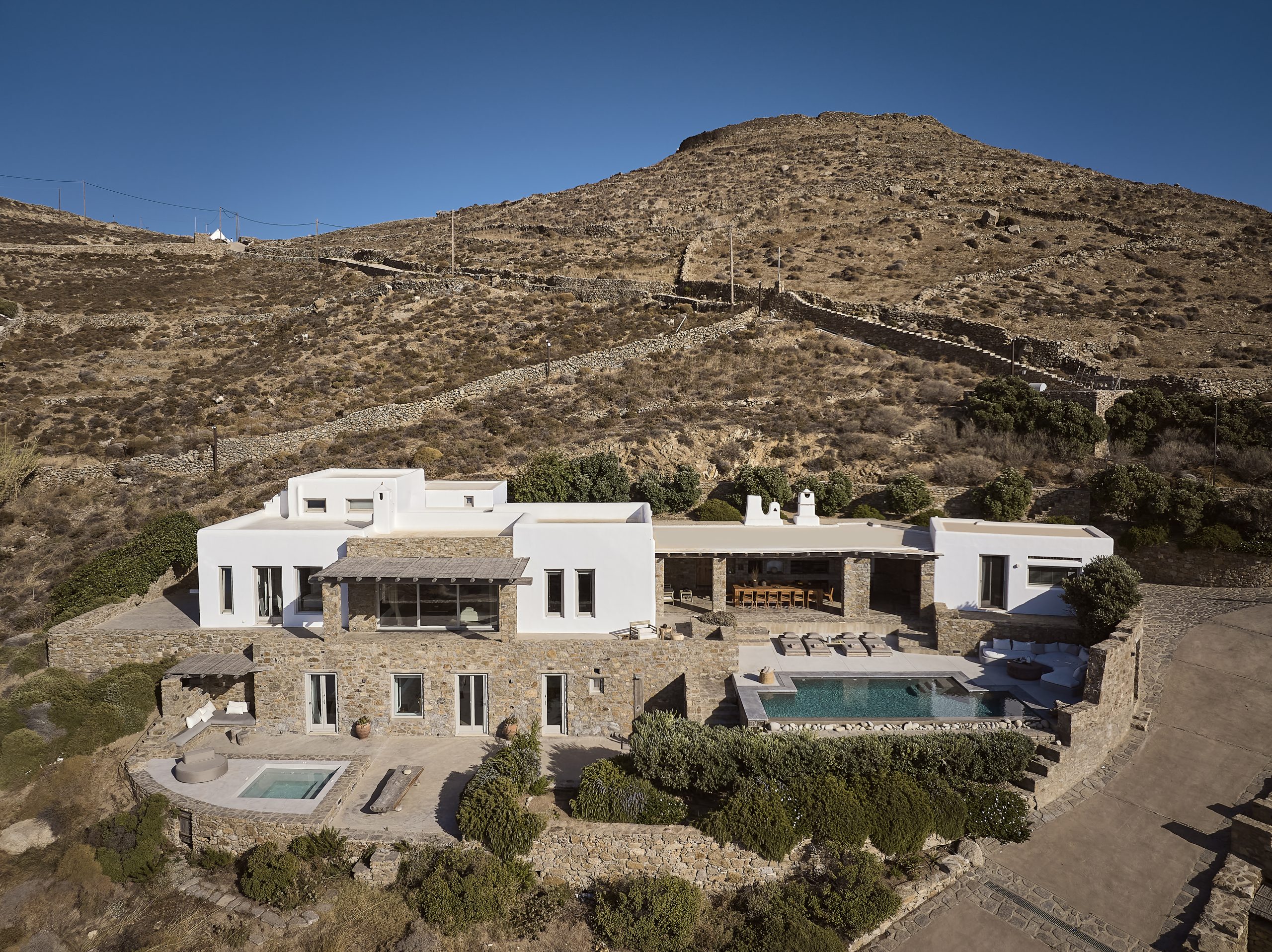 Villa Alas, Ftelia, Mykonos, Grèce