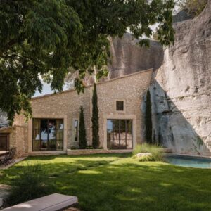 Mas du Rocher, les Baux-de-Provence, Provence, France