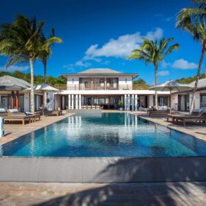 Villa Blanc Bleu, Saint-Barthélémy, Caraïbes