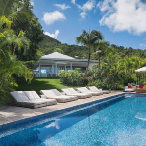 Villa Stellae, Camaruche, Saint-Barthélémy, Caraïbes